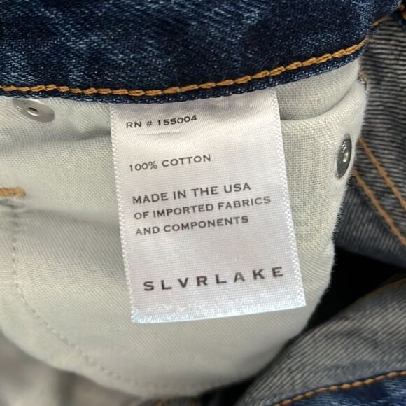 Slvrlake Hero Cropped Straight Jeans 24 - Picture 9 of 10